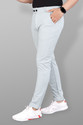 COMBRAIDED Slim Fit Men Grey Trousers