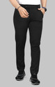 COMBRAIDED Straight Fit Men Black Trousers