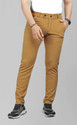 COMBRAIDED Straight Fit Men Khaki Trousers