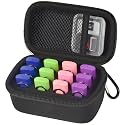 Comecase 12-Slot USB Flash Drive Case with Carabiner and SD Card Pocket