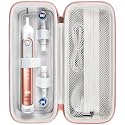 Comecase Toothbrush Travel Case for Oral-B/Sonicare - Gold, Bag Only