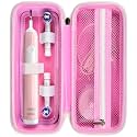 Comecase Toothbrush Travel Case for Oral-B/for Sonicare - Pink, Bag Only