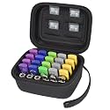Comecase USB Flash Drive Case, Holds 26 USB Drives and 4 SD Cards