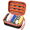 Comecase USB Flash Drive Case, Holds 44 USB Drives and 9 SD Cards