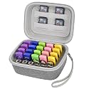 Comecase USB Flash Drive Case, Holds 26 USB Drives and 4 SD Cards