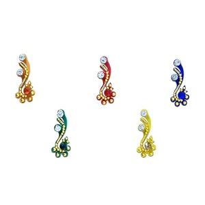 comet busters multicolor bridal bindi bin003-5 multicolor 14