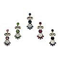 Comet Busters Multicolor Bridal Bindi (BIN003-5) (Multicolor 3)