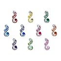 Comet Busters Multicolor Bridal Bindi (BIN003-5) (Multicolor 13)