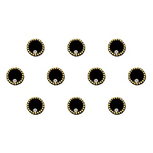 comet busters beautiful round handcrafted bindis bin052-1 9mm bin1475