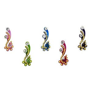comet busters multicolor bridal bindi bin003-5 multicolor 11