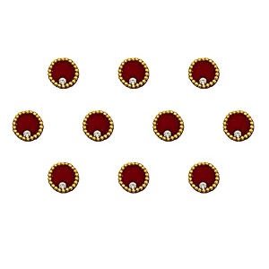 comet busters beautiful round handcrafted bindis bin052-1 9mm bin1473