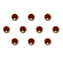 Comet Busters Beautiful Round Handcrafted Bindis (BIN052-1) (9mm, BIN1473)