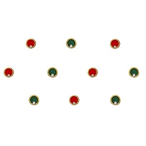 comet busters beautiful round handcrafted bindis bin052-1 6mm bin1481