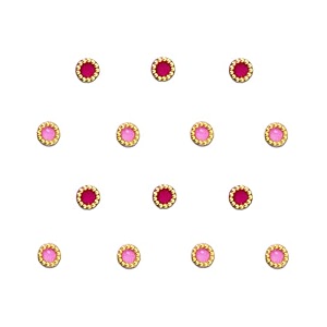 comet busters beautiful round handcrafted bindis bin052-1 4mm bin230