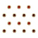 Comet Busters Beautiful Round Handcrafted Bindis (BIN052-1) (4mm, BIN240)