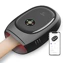 COMFIER Cordless Hand Massager with Heat and Compression,APP Control,Hand Massag for Arthritis and Carpal Tunnel,Wrist Finger Massager,3 Heat &amp;3 Intensities, Gifts for Mom, Dads, Women and Men