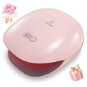 COMFIER Wireless Hand Massager with Heat -3 Levels Compression &amp; Heating,Rechargeable Hand Massager Machine for Carpal Tunnel,Ideal Gifts for Women (Petal Pink)