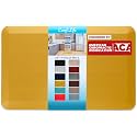 ComfiLife Anti Fatigue Floor Mat – 3/4 Inch Thick Kitchen Mats for Floor, Standing Desk Mat, Kitchen Rug – Comfort at Home, Office – Durable – Stain Resistant – Non-Slip Bottom (24" x 70", Mustard)
