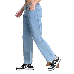 Comfits Regular Fit Baggy Jeans Sky Blue