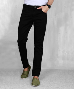 comfits Slim Men Black Jeans