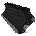 Comfoex 12 Pairs Boys Socks kids Cushioned Sport Short Quarter Athletic Sock For Little Big Kids 6-8 8-10 years