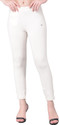 Comfort Lady Regular Fit Women Cream Trousers