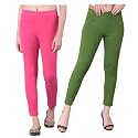 Comfort Lady Women's Cotton Blend Regular Fit for Casual,Formal and Daily Use Kurti Pants with Front Mobile Pocket I Pack of 2