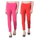 Comfort Lady Women's Cotton Blend Regular Fit for Casual,Formal and Daily Use Kurti Pants with Front Mobile Pocket I Pack of 2