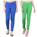 Comfort Lady Women's Cotton Blend Regular Fit for Casual,Formal and Daily Use Kurti Pants with Front Mobile Pocket I Pack of 2