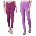 Comfort Lady Women's Cotton Blend Regular Fit for Casual,Formal and Daily Use Kurti Pants with Front Mobile Pocket I Pack of 2
