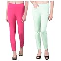 Comfort Lady Women's Cotton Blend Regular Fit for Casual,Formal and Daily Use Kurti Pants with Front Mobile Pocket I Pack of 2