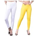 Comfort Lady Women's Cotton Blend Regular Fit for Casual,Formal and Daily Use Kurti Pants with Front Mobile Pocket I Pack of 2
