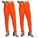 Comfort Lady Women's Cotton Blend Regular Fit for Casual,Formal and Daily Use Kurti Pants with Front Mobile Pocket I Pack of 2