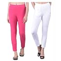 Comfort Lady Women's Cotton Blend Regular Fit for Casual,Formal and Daily Use Kurti Pants with Front Mobile Pocket I Pack of 2
