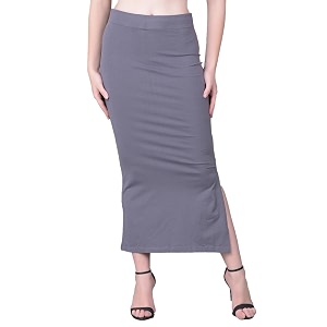 Comfort Lady Women Cotton Blend Saree Shapewear