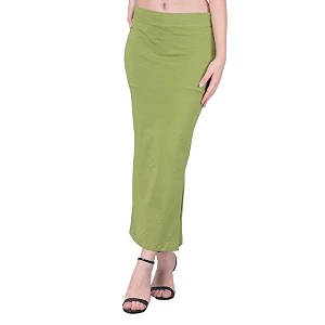 Comfort Lady Women Cotton Blend Saree Shapewear