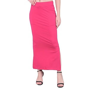 Comfort Lady Women Cotton Blend Saree Shapewear