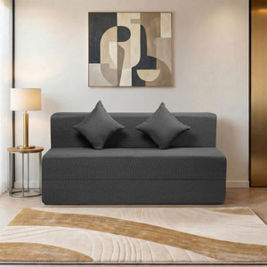 Comfort Mantra 3 Seater 65 Jute Fabric