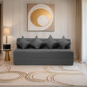 Comfort Mantra 4 Seater 66 Jute Fabric
