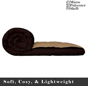 comfowell solid single comforter for  heavy winter