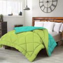 Comfowell Solid Single Comforter for  Mild Winter