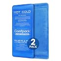 Comfpack Soft Ice Packs for Injuries Reusable, Double Side Hot Cold Therapy