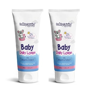 organic nourishing baby daily lotion  infused with chamomile murumuru butter aloe vera amp avocado oil  fights baby rashes  dermatologist-tested  no phenoxyethanol toxin-free  for ages 010 years  pack of 2