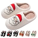 Comfy Elastic Slippers for Women Men,Memory Foam Soft Plush House Slippers