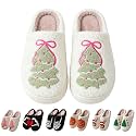 Comfy Elastic Slippers for Women Men,Memory Foam Soft Plush House Slippers