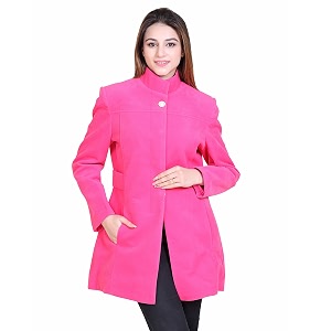 comfy sparrow women39s wool blend standard length high collared coat