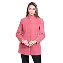 Comfy Sparrow Women's Wool Blend Standard Length High Collared Coat