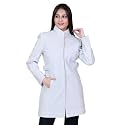 Comfy Sparrow Women's Wool Blend Standard Length High Collared Coat