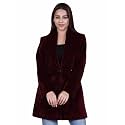 Comfy Sparrow Women Formal Wear Collared Neck Full Sleeve Coat/Blazer