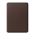 Comfyable Laptop Sleeve 14 Inch Precisely Compatible with MacBook Pro M5 M4 M3 M2 Pro/Max 2026-2021, Faux Leather Cover Case, 14 in, Coffee